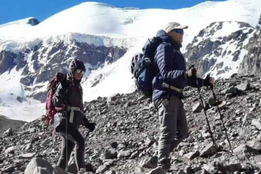 Trekking al campamento base del Aconcagua (Plaza de Mulas +4350 msnm)